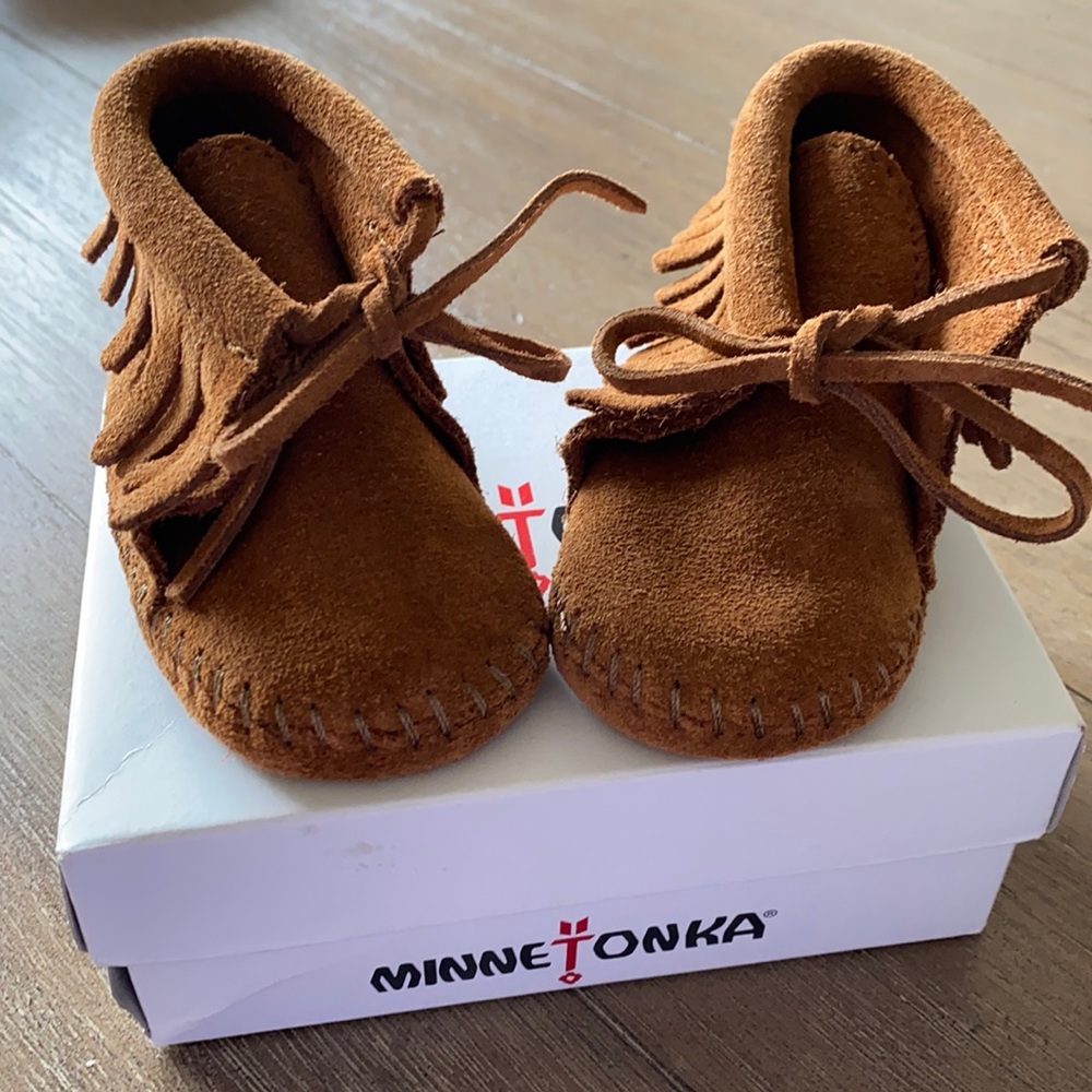 Infant Minnetonka moccasins